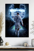 Cristiano Ronaldo | Number 7 | Football Poster