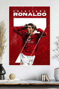 Cristiano Ronaldo | Vodafone Partnership | Football Poster