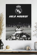 Real Madrid Celebration | Hala Madrid! | Football Poster