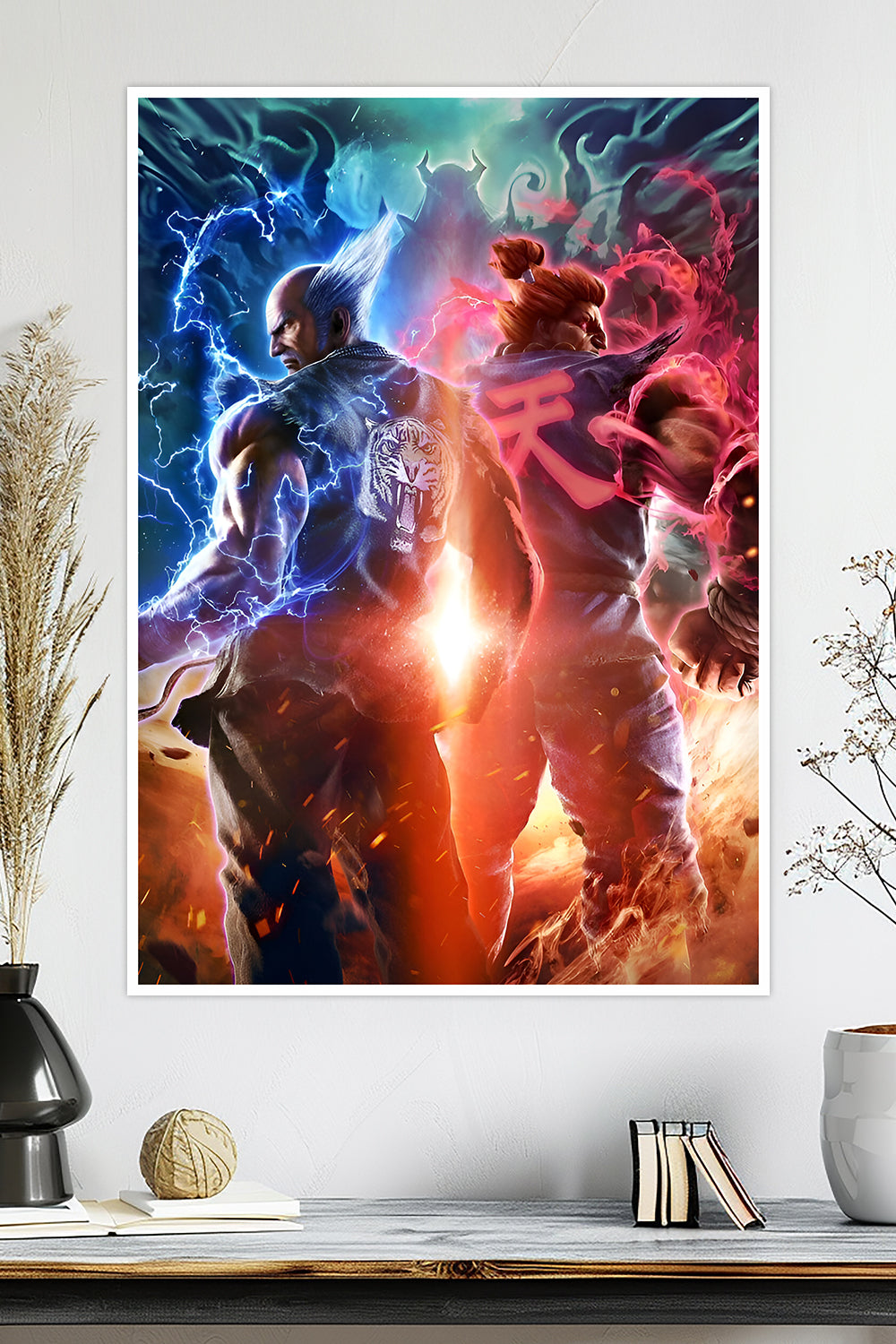 Tekken Showdown | Heihachi vs. Akuma | Game Poster