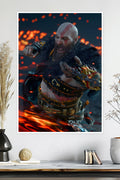 God of War | Kratos & Atreus | Game Poster