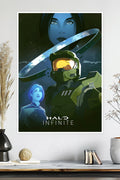 Halo Infinite | Master Chief & Cortana | Game Poster