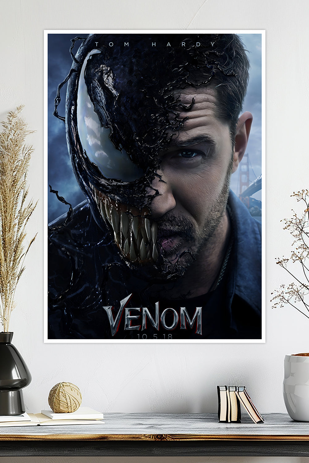 Venom | Tom Hardy | Venom symbiote | Marvel Poster