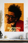The Weeknd | Blinding Lights | Music Poster
