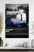 Tadano Hitohito | Subaru BRZ | Car Poster