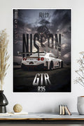 Nissan GT-R R35 | Japanese Car | Car Poster