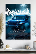 Jeep Wrangler | Off-Road Adventure | Car Poster