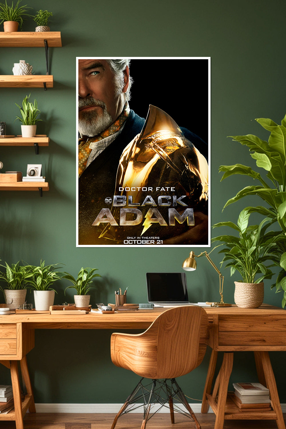 Doctor Fate | Black Adam | Pierce Brosnan | DC Poster