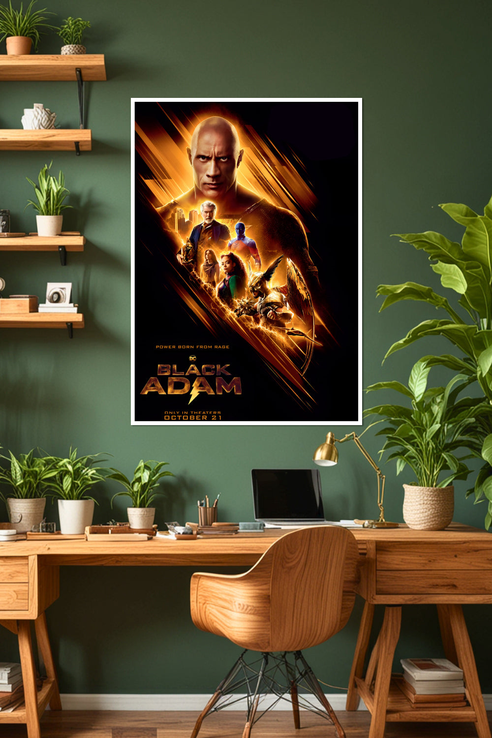 Black Adam | Dwayne Johnson | DC Poster