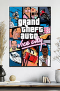 Grand Theft Auto: Vice City Poster | GTA VC | Game Poster