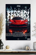Ferrari SF90 Stradale | Car Poster