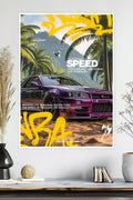 Nissan Skyline GT-R R34 | Car Poster