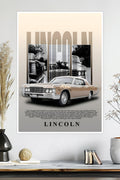Lincoln Continental | Car Poster