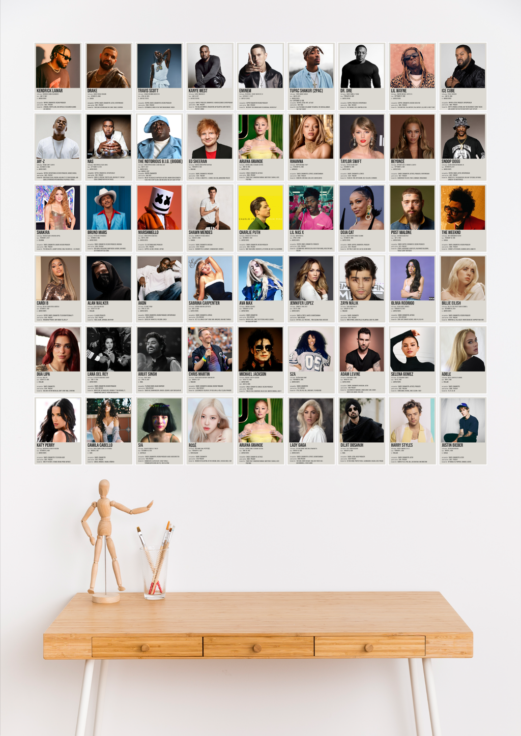 54 Epic Music Collage Set